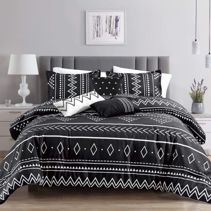 Linen Mart - Bohemian Southwestern Aztec Navajo Comforter
